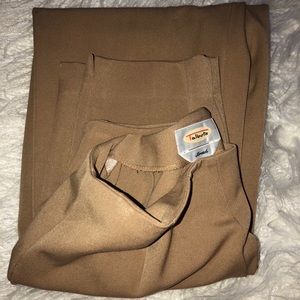 Talbots Khaki Ankle Slacks Sz: 6